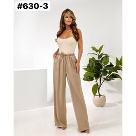 Фотография Штаны женские 630-3 beige р.44-50 "ZLATA" недорого оптом от прямого поставщика
