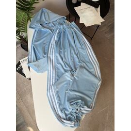 Фотография Костюм спортивный женский тёплый 5002 l.blue р.42-48 "LINDA" недорого оптом от прямого поставщика
