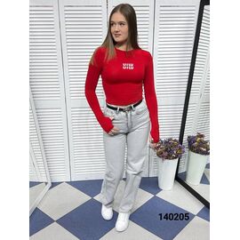 Фотография Свитер женский 140205 red р.42-48 "LOOK" недорого оптом от прямого поставщика