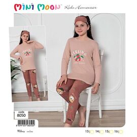 Дитяча піжама на дівчинку 8050 beige р.13-16 "Disneyopt kids" недорого оптом від прямого постачальника
