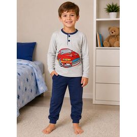 Дитяча піжама на хлопчика DK48 grey р.2-8 "Disneyopt kids" недорого оптом від прямого постачальника