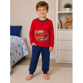 Дитяча піжама на хлопчика DK49 grey р.2-8 "Disneyopt kids" недорого оптом від прямого постачальника