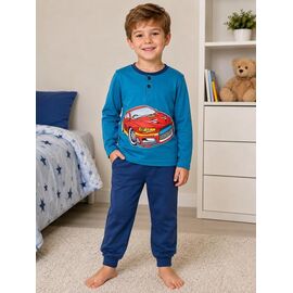 Дитяча піжама на хлопчика DK50 blue р.2-8 "Disneyopt kids" недорого оптом від прямого постачальника