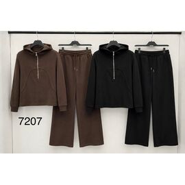 Фотография Костюм спортивный женский тёплый 7207 brown р.42-48 "X-Ray" недорого оптом от прямого поставщика