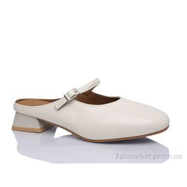 Туфлі жіночі стильні Літо Prime KT-A08 beige (8 пар р.37-40) "Prime-Opt" недорого оптом від прямого постачальника