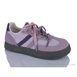 Кросівки жіночі модні Весна/осінь Prime KT-A-6 purple (8 пар р.37-40) "Prime-Opt" недорого оптом від прямого постачальника