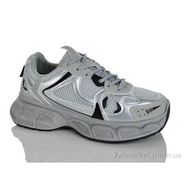 Кросівки жіночі модні Весна/осінь Prime KT-D53 grey (8 пар р.37-40) "Prime-Opt" недорого оптом від прямого постачальника