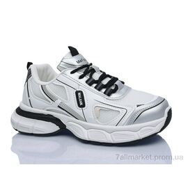 Кросівки жіночі модні Весна/осінь Prime KT-D7 white (8 пар р.37-40) "Prime-Opt" недорого оптом від прямого постачальника