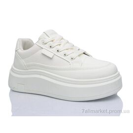 Кросівки жіночі модні Весна/осінь Prime KT-G11 white (8 пар р.37-40) "Prime-Opt" недорого оптом від прямого постачальника