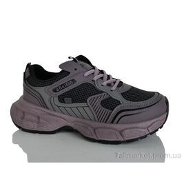 Кросівки жіночі модні Весна/осінь Prime KT-L18 purple (8 пар р.37-40) "Prime-Opt" недорого оптом від прямого постачальника