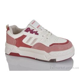 Кросівки жіночі модні Весна/осінь Prime KT-L7 pink (8 пар р.37-40) "Prime-Opt" недорого оптом від прямого постачальника