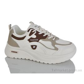Кросівки жіночі модні Весна/осінь Prime KT-Q103-1 beige (8 пар р.37-40) "Prime-Opt" недорого оптом від прямого постачальника