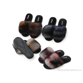 Фотография Тапки женские для дома Весна/осень 513 mix (12 пар р.36-41) "Rai shoes" недорого оптом от прямого поставщика