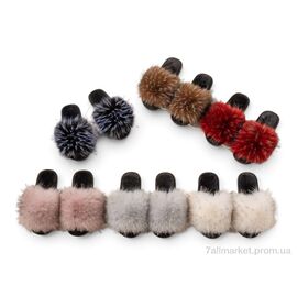 Фотография Тапки женские для дома Весна/осень 509 mix (12 пар р.36-41) "Rai shoes" недорого оптом от прямого поставщика