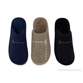 Фотография Тапки мужские домашние Весна/осень 642 mix (12 пар р.40-45) "Rai shoes" недорого оптом от прямого поставщика