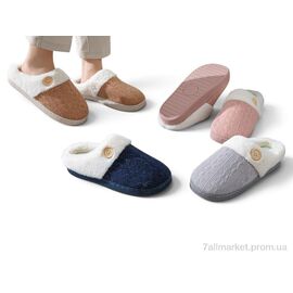 Фотография Тапки женские для дома Весна/осень MD9606 (12 пар р.36-40) "Rai shoes" недорого оптом от прямого поставщика