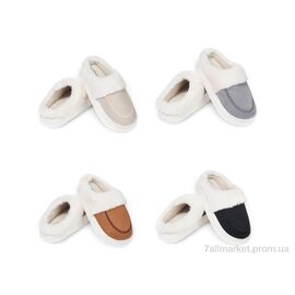 Фотография Тапки женские для дома зима MD9623 mix (12 пар р.36-41) "Rai shoes" недорого оптом от прямого поставщика