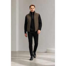 Фотография Жилетка мужская 2838 brown р.M-3XL "2BRO" недорого оптом от прямого поставщика