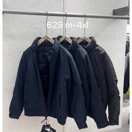 Куртка чоловіча 629 black р.L-4XL "2BRO" недорого оптом від прямого постачальника