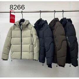 Куртка чоловіча зимова 8266 beige р.M-3XL "2BRO" недорого оптом від прямого постачальника