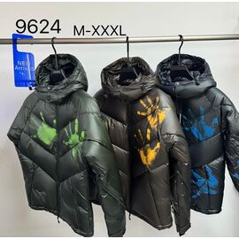 Куртка чоловіча зимова 9624 green р.M-3XL "2BRO" недорого оптом від прямого постачальника