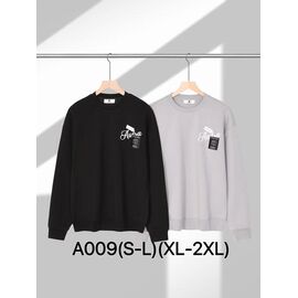 Фотография Свитер мужской A009 black р.S-2XL "Ale-Ate" недорого оптом от прямого поставщика