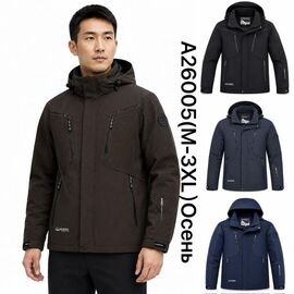 Фотография Куртка мужская A26005 navy р.M-3XL "Ale-Ate" недорого оптом от прямого поставщика