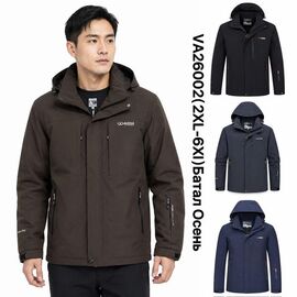 Фотография Куртка мужская VA26002 grey р.2XL-6XL "Ale-Ate" недорого оптом от прямого поставщика