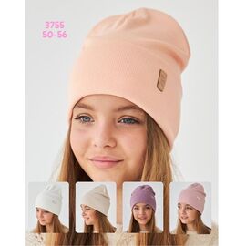 Фотография Шапка детская на девочку 3755 mix р.50-56 "SELFI" недорого оптом от прямого поставщика