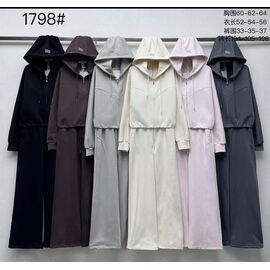 Фотография Костюм спортивный женский тёплый BX1798 l.grey р.M-XL "Dorimodes" недорого оптом от прямого поставщика