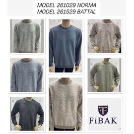 Светр чоловічий 261029 l.grey р.L-2XL "Vip Stendo" недорого оптом від прямого постачальника