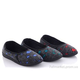 Тапки жіночі для будинку Весна/осінь Луцк mix (20 пар р.36-40) "Slippers" недорого оптом від прямого постачальника