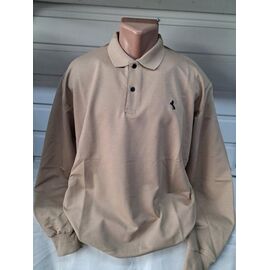Светр чоловічий 2071 beige р.4XL-8XL "RING" недорого оптом від прямого постачальника