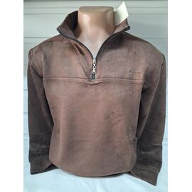 Светр чоловічий 2083 brown р.S-2XL "RING" недорого оптом від прямого постачальника