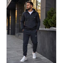 Костюм спортивний чоловічий 01 black р.46-54 "VICTORY" недорого оптом від прямого постачальника