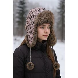 Фотография Шапка зимняя женская 1040 beige р.55-58 "Mabi" недорого оптом от прямого поставщика