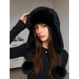 Фотография Шапка зимняя женская 1042 black р.55-58 "Mabi" недорого оптом от прямого поставщика