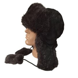 Фотография Шапка зимняя женская 1046 black р.55-58 "Mabi" недорого оптом от прямого поставщика