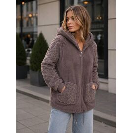 Фотография Кардиган женский PR123 brown р.42-50 "PRENSES" недорого оптом от прямого поставщика