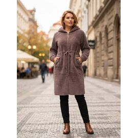 Фотография Кардиган женский PR127 brown р.42-50 "PRENSES" недорого оптом от прямого поставщика