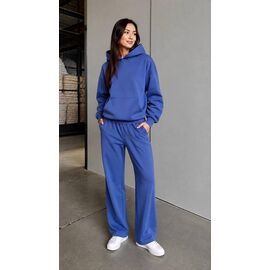 Фотография Костюм спортивный женский тёплый 1101 blue р.M-2XL "Seven Group" недорого оптом от прямого поставщика