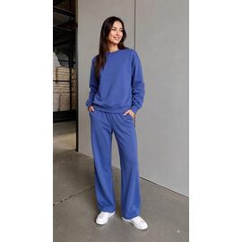Фотография Костюм спортивный женский тёплый 1102 blue р.M-2XL "Seven Group" недорого оптом от прямого поставщика