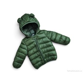 Фотография Куртка детская Весна/осень K2604 зелений (5 шт. р.сетка 80-120) "Kids-modnik" недорого оптом от прямого поставщика