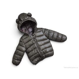 Фотография Куртка детская Весна/осень K2604 коричневий (5 шт. р.сетка 80-120) "Kids-modnik" недорого оптом от прямого поставщика