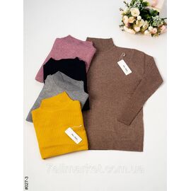 Фотография Жіночі гольфи рубчик різні кольори напівбатал 48-52(M-XL) | універсальний (3цв) "NOWEMBER"