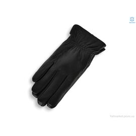 Фотография Перчатки для детей Зима GZ01-03П шкіра оленя махра black (10 шт. р.сетка 9-11) "TUZZI" недорого оптом от прямого поставщика