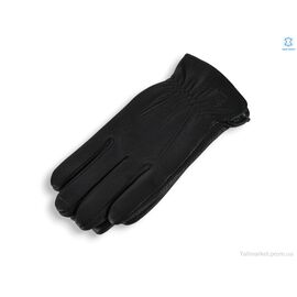 Фотография Перчатки для детей Зима GZ01-04П шкіра оленя махра black (10 шт. р.сетка 9-11) "TUZZI" недорого оптом от прямого поставщика