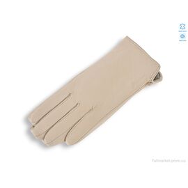 Фотография Перчатки женские Зима G3-01Ж шкіра вовна beige (10 шт. р.сетка 6,5-8,5) "TUZZI" недорого оптом от прямого поставщика