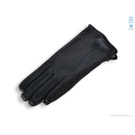 Фотография Перчатки женские Зима G7-804Ж шкіра вовна black (10 шт. р.сетка 6,5-8,5) "TUZZI" недорого оптом от прямого поставщика