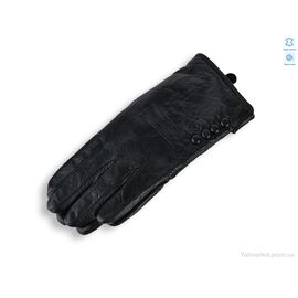 Фотография Перчатки женские Зима 0603Ж шкіра вовна black (10 шт. р.сетка 6,5-8,5) "TUZZI" недорого оптом от прямого поставщика